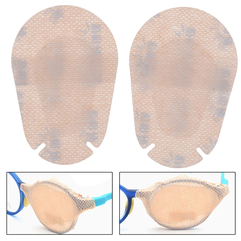 

20PCS Soft Child Amblyopia Training Eyeshade Amblyopia Orthoptic Corrected Eye Patches Children Occlusion Medical Lazy Eye Mask
