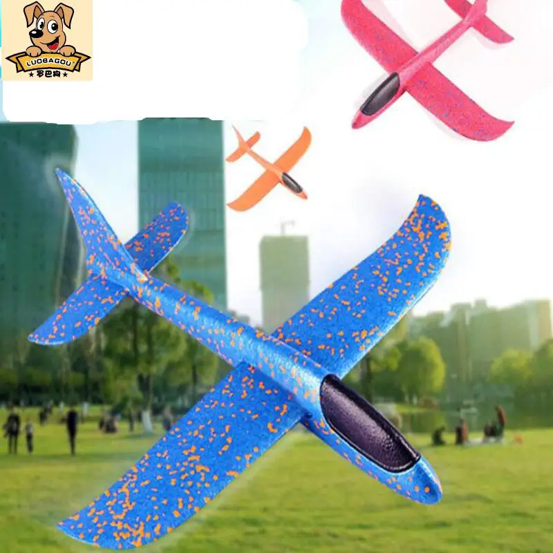 fun hand throw plane toy for kids aircraft hand lauch plane outdoor