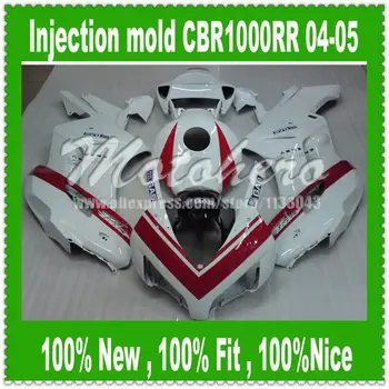 

Injection White red L3232s Fairings for HONDA CBR1000RR 04 05 CBR1000 2004 2005 CBR 1000RR 04 05 fairing kits