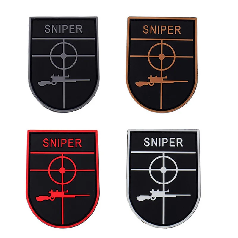 

UNIFORM SNIPER Scope Crosshair SWAT Black Ops Tactical Morale 3D PVC PATCHES Badge AIRSOFT COMBAT PAINTBALL MORALE SNIPER PATCH