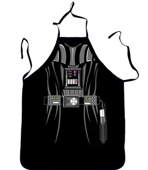 

Novelty Funny Apron Star Wars Black Fighters Kitchen Apron Dinner Party Cooking Apron Adult Cozinha Tablier Cuisine Pinafore
