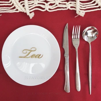 

Free shipping 10pcs custom logo Anniversary Birthday Graduation Engagement party Wedding decoratio seat name card dining table