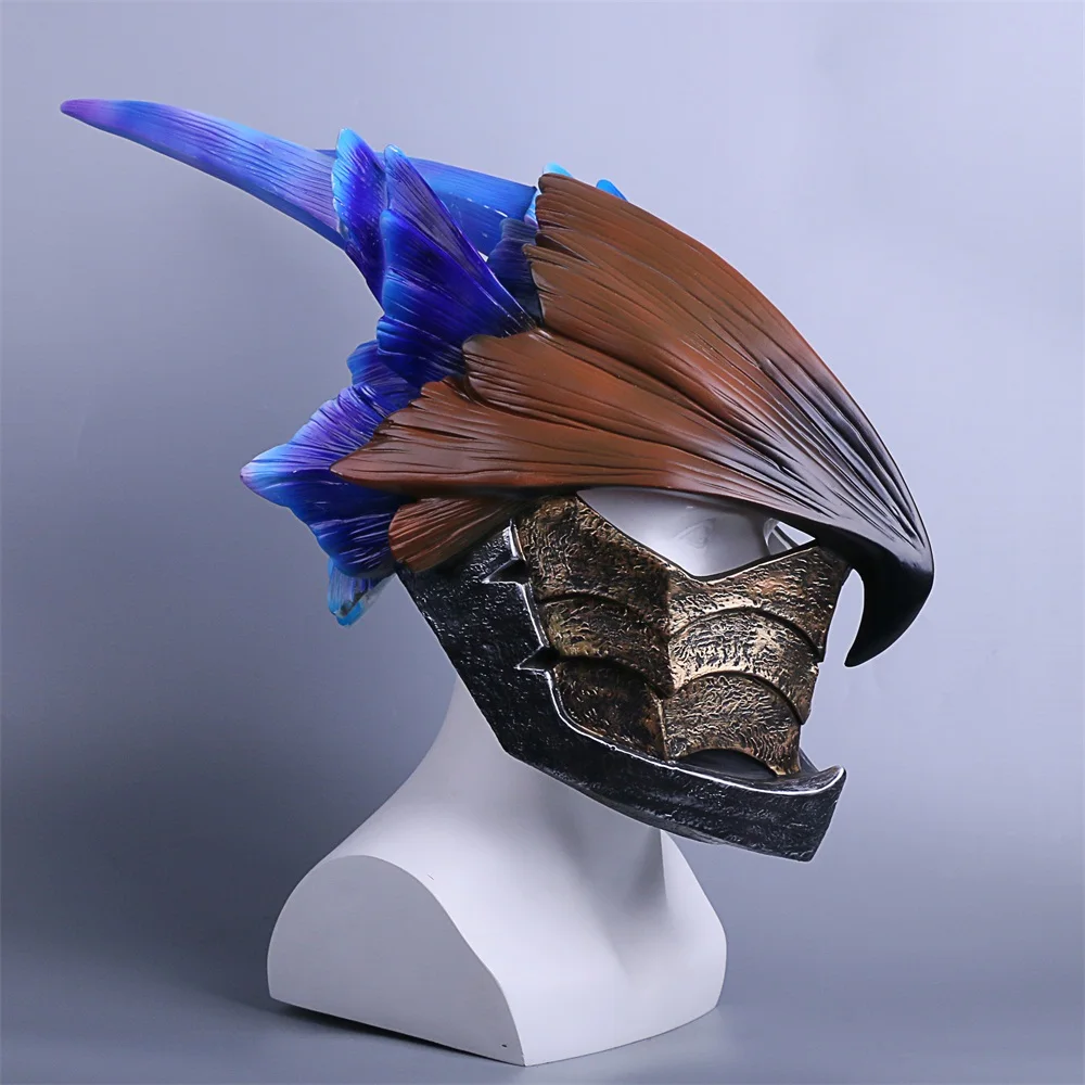 MONSTER HUNTERWORLD Helmet Cosplay legiana helm  Helmets Halloween Masks Props (6)