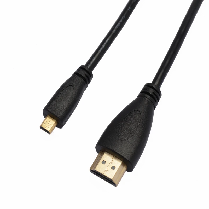 Micro HDMI Mini HDMI 90 градусов угловой штекер к HDMI растягивающийся пружинный кабель спиральный Разъем