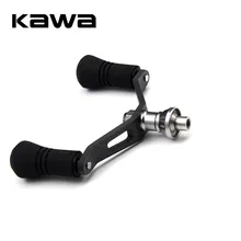 2018 New Fishing Reel Carbon Fiber Double Handles with EVA Knobs, Suit for Daiwa Spinning, Fishing Tackle Accessory