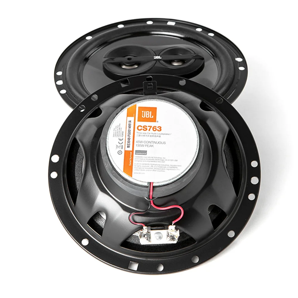 JBL CS763 пара 6 5 дюймов колонки Высокая чувствительность Hi Fi качество звука 45 135 Вт