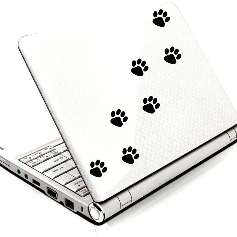 

New Arrival 10 Piece Dog Paw Prints Wall Stickers Art Decal Home Decor DIY Kids Bedroom Vinyl Decals Computer Decorative Sticker