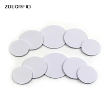 50 шт. Нататориум замок шкафа Браслет Специальные Стиль монет 13.56 мГц RIFD чипов/диаметр = 25 мм