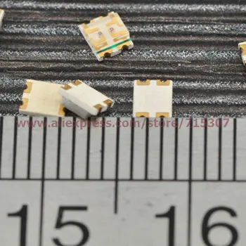 

PHISCALE 200pcs 1206 Super Bright SMD LED Red Green Double Color