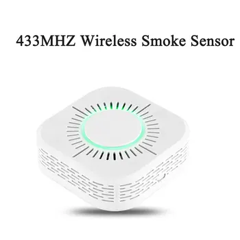 

NEW 433MHz Wireless Smoke Detector Security Alarm Protection Smart Sensor for Home Automation Works with 433 RF Bridge
