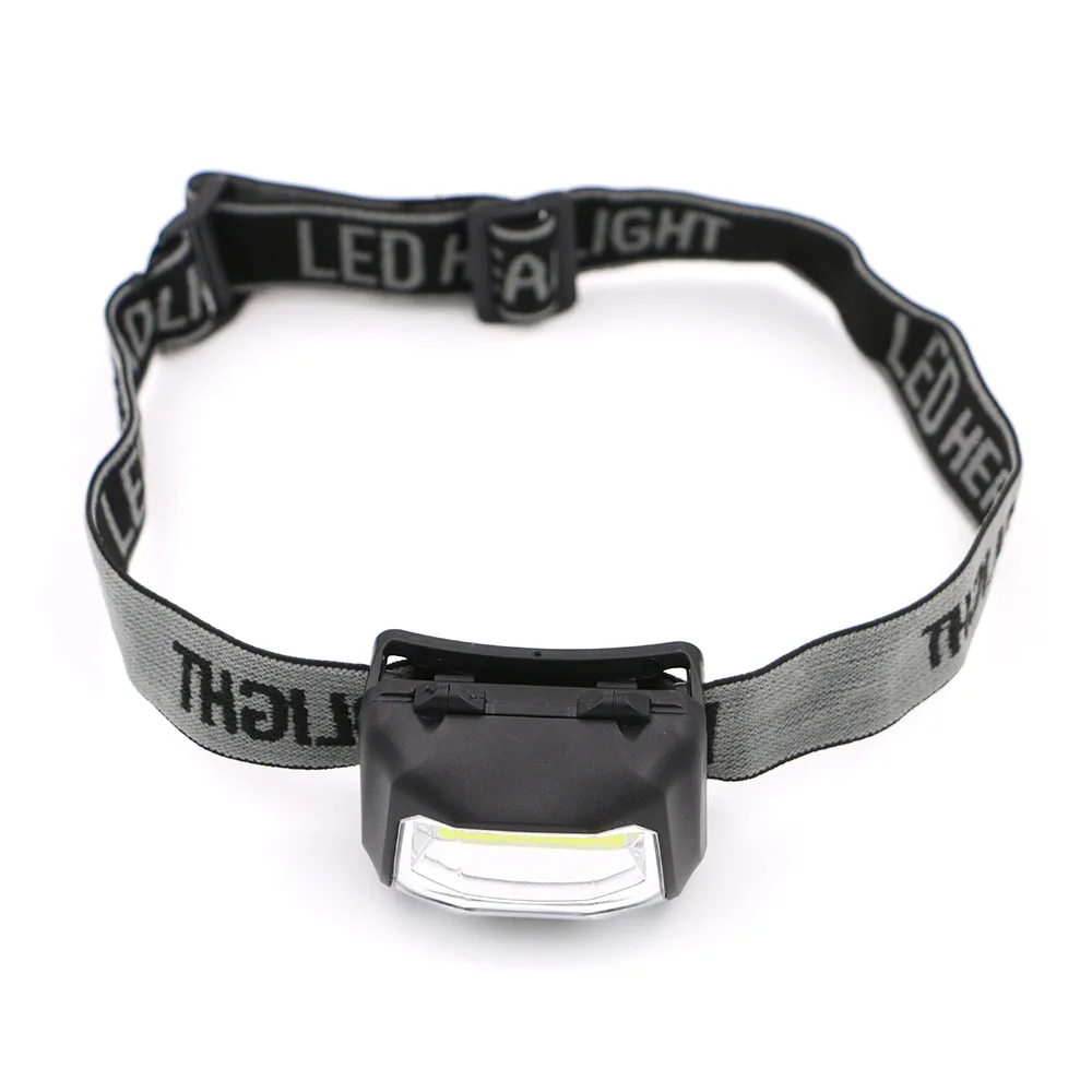 

Waterproof 3 Colors Mini COB LED Headlight Camping Cycling Headlight Head Torch Lanterna AA Battery COB LED Head Light Lamp
