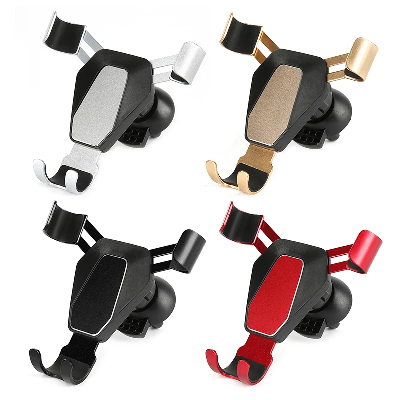

4 Color Gravity Bracket Car Phone Holder Flexible Universal Car Gravity Holder Support Mobile Phone Stand for IPhone Samsung