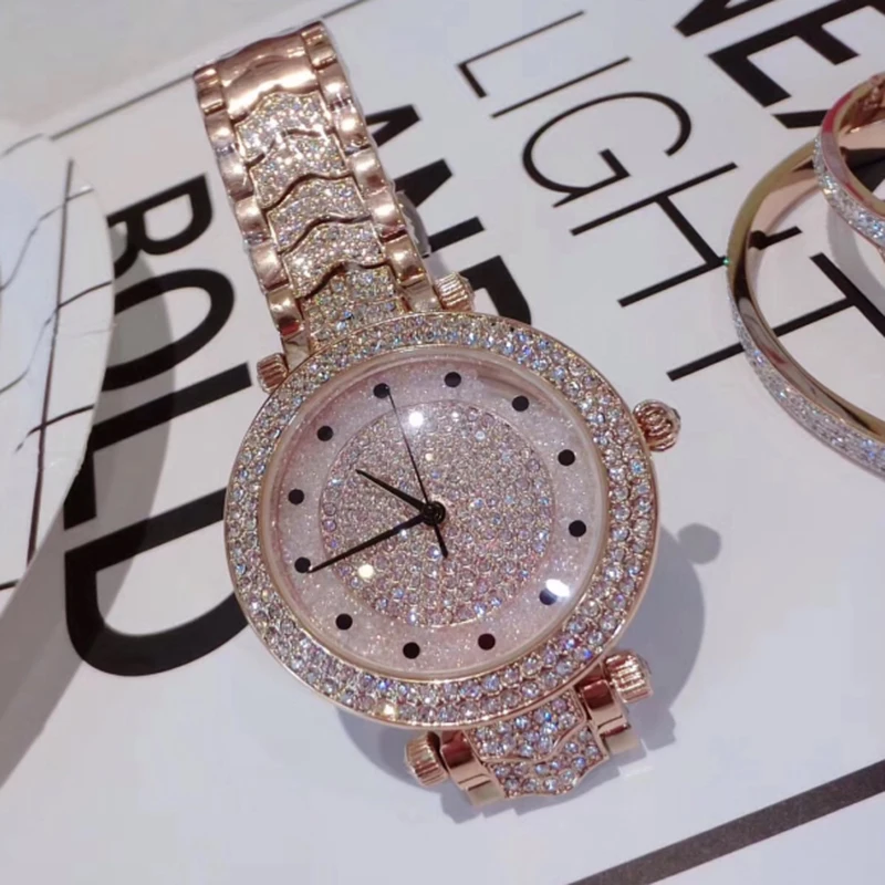 Часы женские кварцевые из нержавеющей стали с бриллиантом|clock brand|clock fashionclock girl |