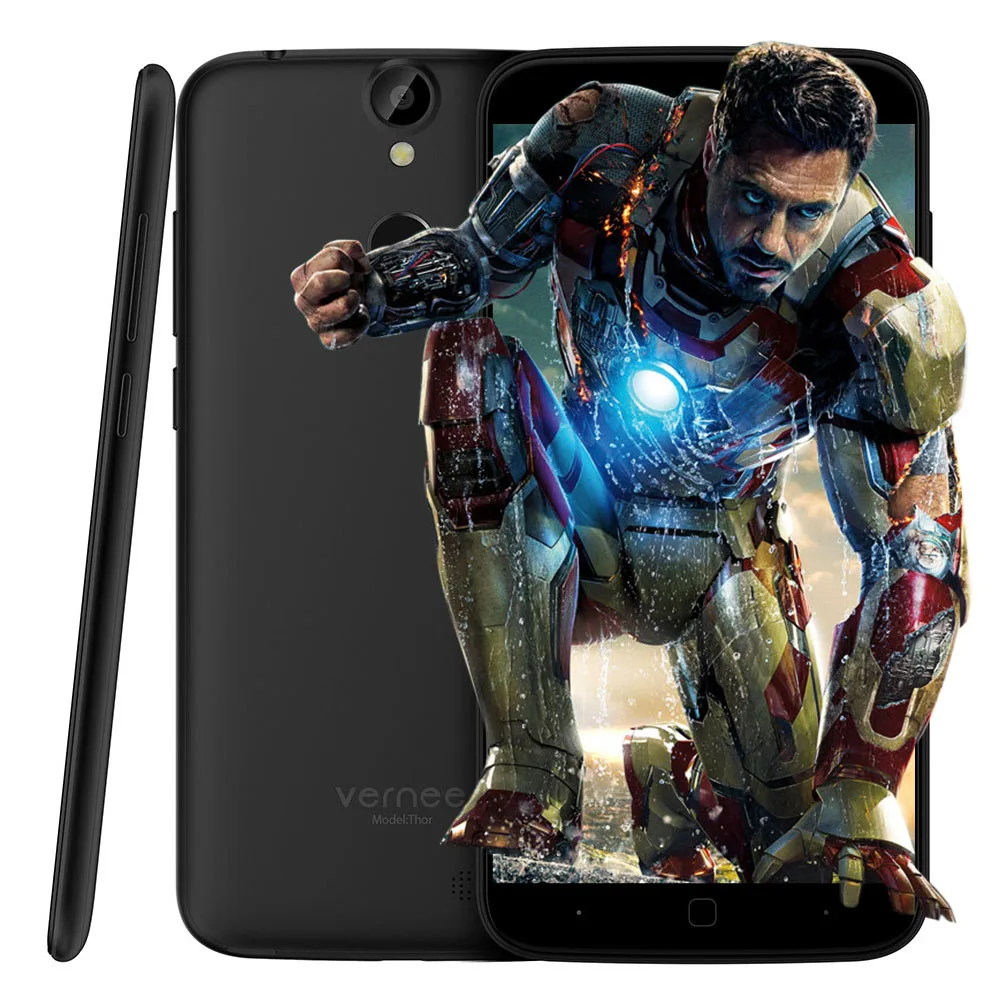 5 0 inch Vernee Thor 4G Smartphone Android 6 0 Octa Core MTK6753 Fingerprint ID 1