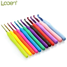 12pcs Looen Crochet Knitting Tools Soft Handle Rainbow Weave Crochet Hook knitting Needle Tool Yarn Sweater Weaving Tool Needle 12pcs Looen Crochet Knitting Tools Soft Handle Rainbow Weave Crochet Hook knitting Needle Tool Yarn Sweater Weaving Tool Needle