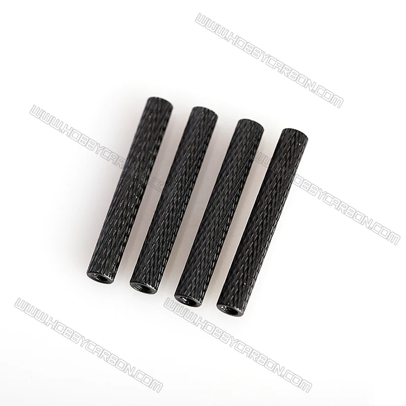 

350pcs M3x5.0x15mm Aluminum standoff spacer column Knurled fine knurled Alloy stud nuts RC Multirotors Anodized