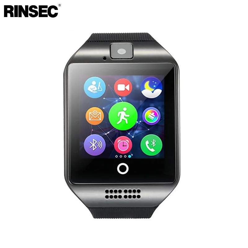 Q18 Smart Watch with Touch Screen Support TF Sim Card Camera for Android font b Phone