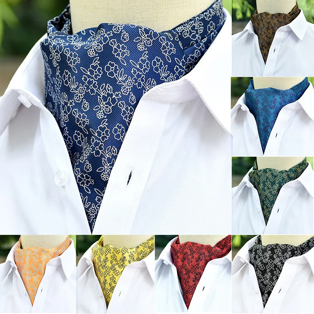 KLV Мода 2019 г. для мужчин шарф печати полосатый костюм Бизнес Рубашка полотенца женский нагрудник галстук 11,28