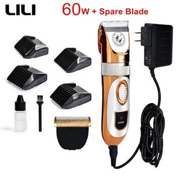 

Professional Pet Clipper Scissors Dog Cattle Rabbits Shaver 60W High Power Horse Grooming Electric Hair Trimmer Cutting Machine