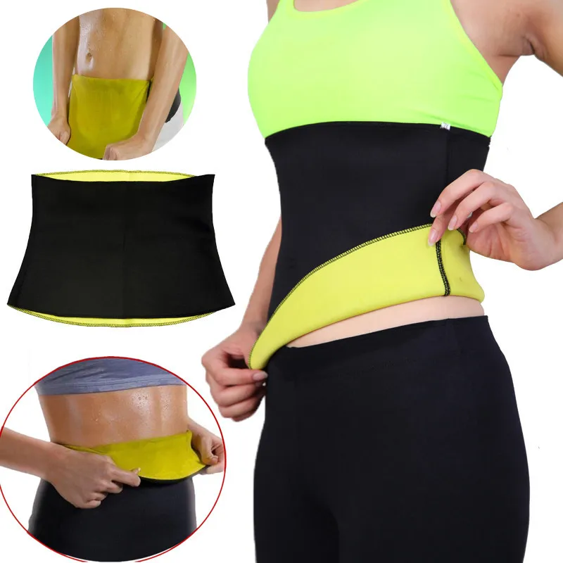 

Elastic Belly Trainer Slimming Waist support Shapers Tummy Cinchers Body Shaper Waist Corsets Bodysuit Sweat Fitness Stretch