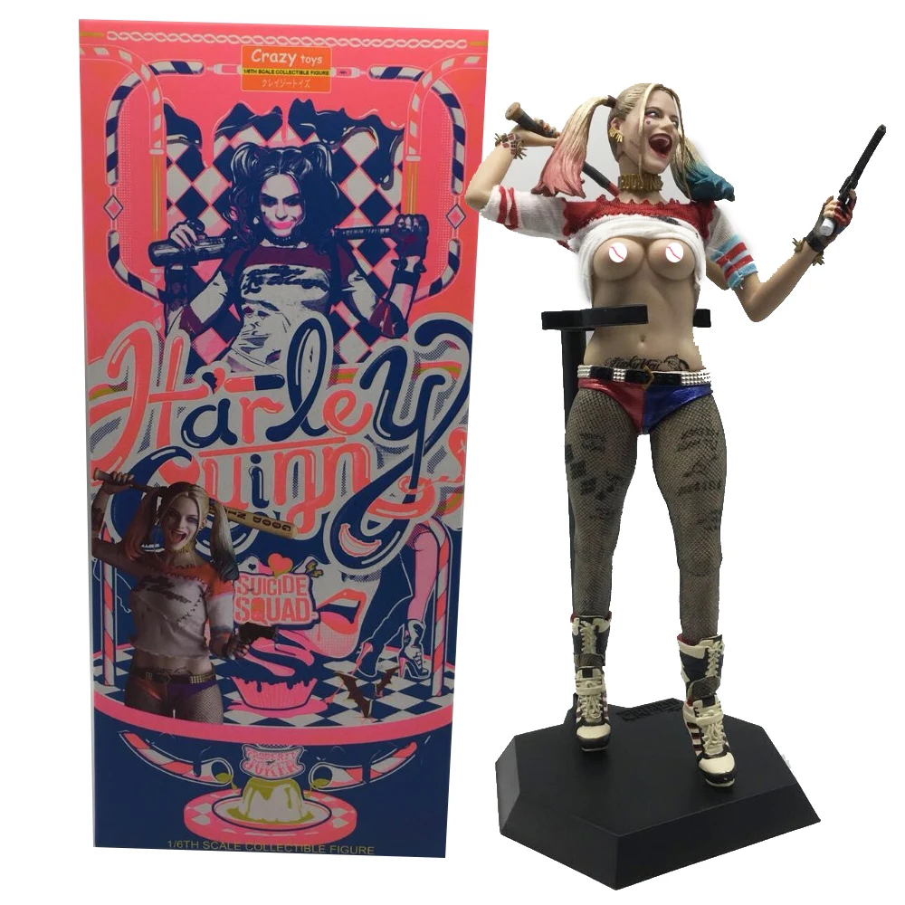 Сумасшедшие игрушки 1/6 фигурка Харли Квинн настоящая одежда пикантная обувь с