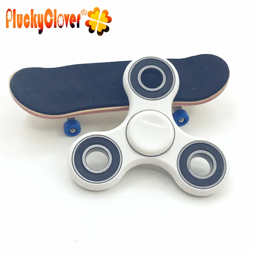 1 шт. Мини Красочный Tri-spinner Забавный вращающийся ручной Спиннер для детей милый треугольник палец гироскоп игрушка для СДВГ тревожность антистресс EDC