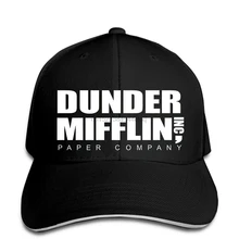 Мужская бейсбольная Кепка офис, ТВ-шоу Дандер Миффлин бумага() забавная бейсболка Новинка t wo Мужчины 1
