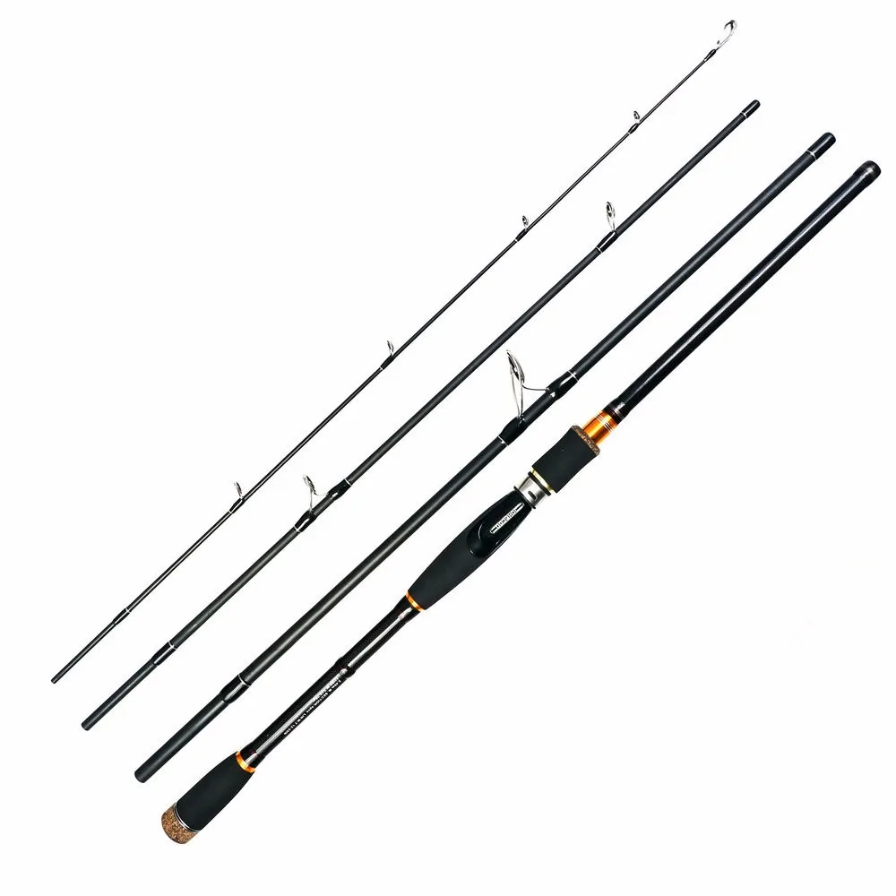 

Spinning Rod Fast Action Rod 2.1m 2.4m 2.7m 4 Sections High Carbon Spinning Casting Fishing Rod Lure Fishing Rod High Quality