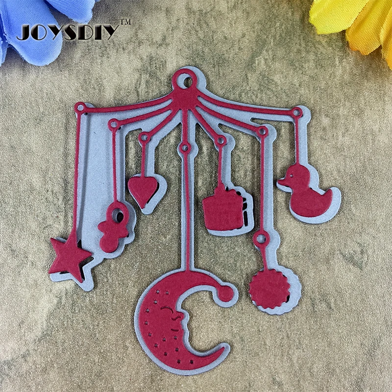 Baby's Bed bell Sweet Dream Card Maker Metal Die Cutting Dies For DIY Scrapbooking Photo Album Decorative Die Cutting Template Baby's Bed bell Sweet Dream Card Maker Metal Die Cutting Dies For DIY Scrapbooking Photo Album Decorative Die Cutting Template