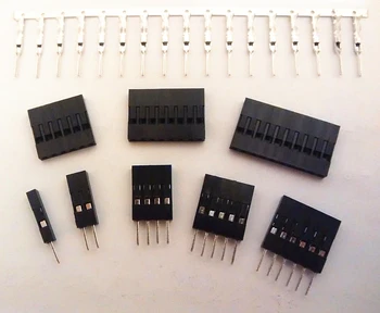 

SWMAKER Male Jumper Connectors & Pins 1 2 4 5 6 8 10 way 2.54mm Breadboard Plugs for Rearap 3D printer