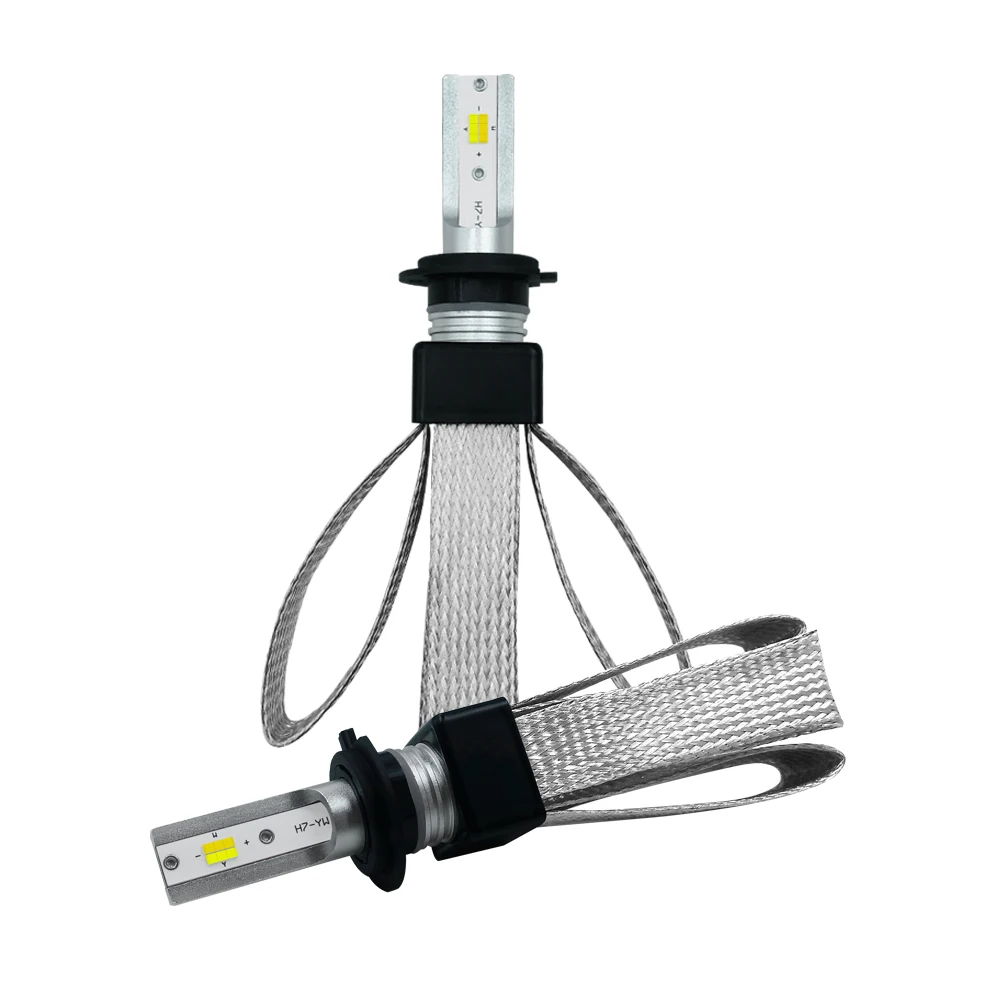 

JGAUT H7 LED Car Headlight T9 Car 3 Colors Switch 9600lm 12V Hi-Lo Beam Fog Driving Lights Bulb Car Style Main Light