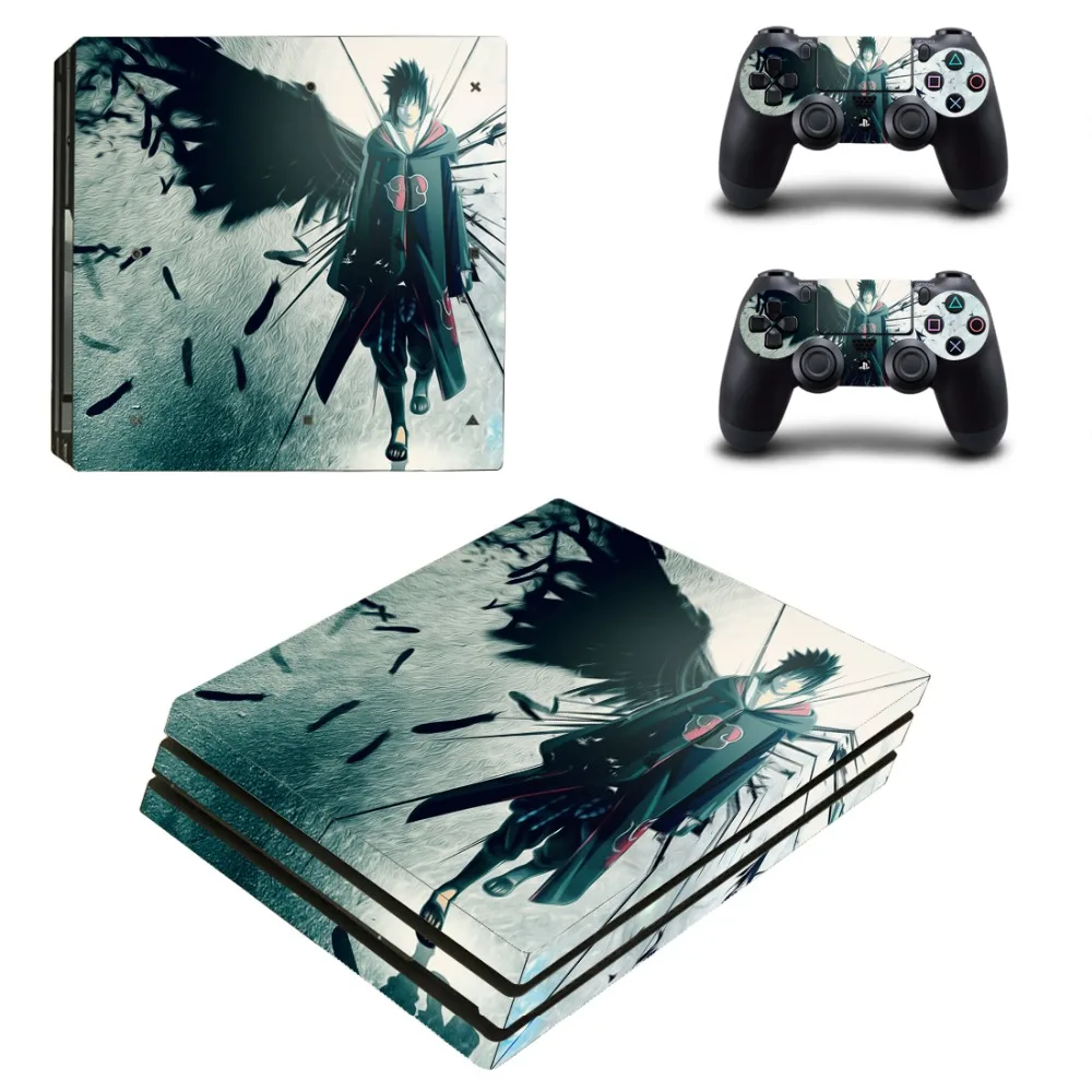 Аниме Наруто PS4 Pro наклейка на кожу для PlayStation 4 консоль и 2 контроллера виниловая