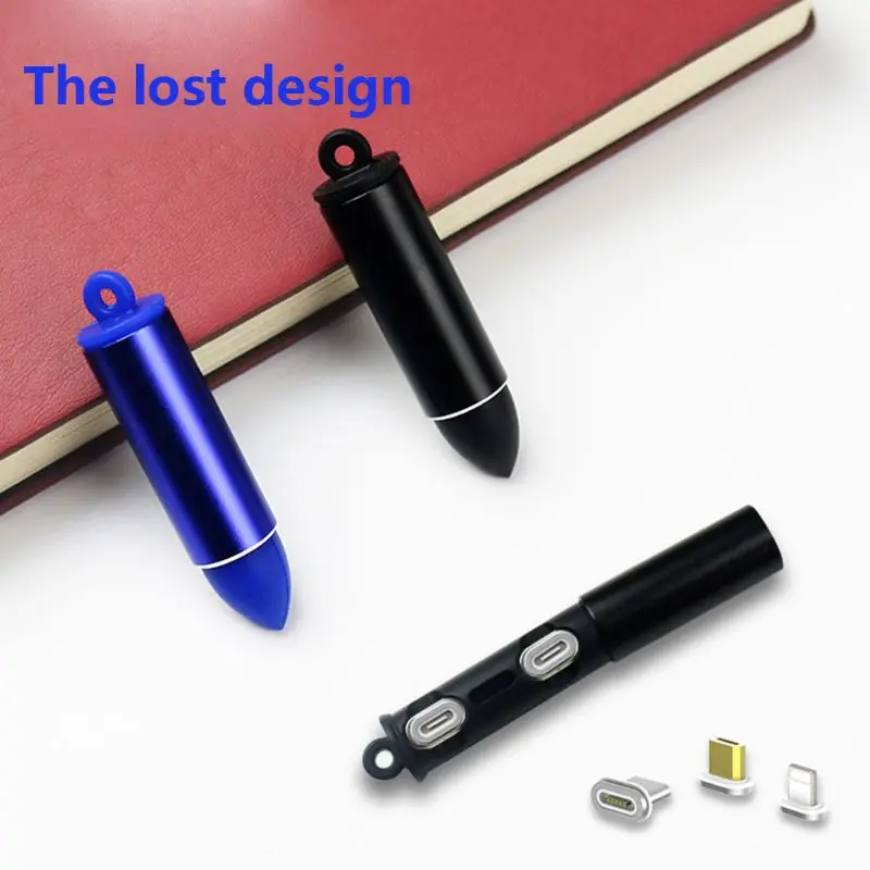 Магнитный кабель для хранения с разъемом Type C Micro USB защита от потери защитный