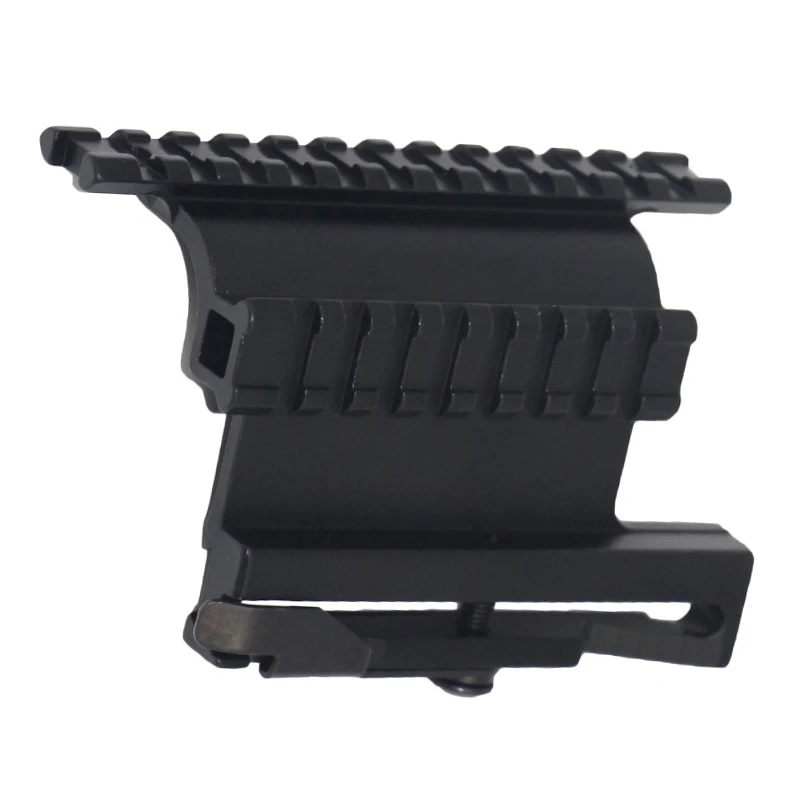 Tactical AK 74U Scope Sight Mounts Hunting AK Serie Rail Side Mount Rifle Quick QD Style 20mm