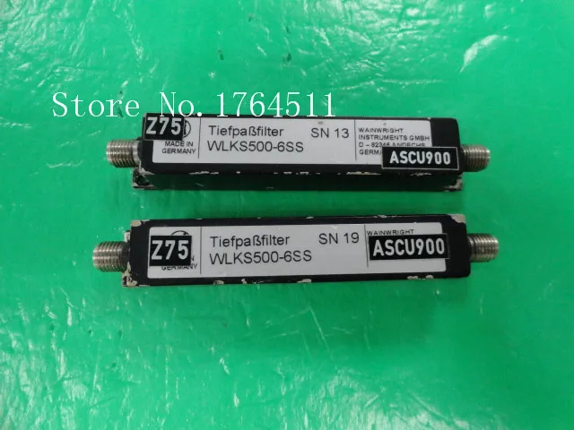 

[BELLA] WAINWRIGHT WLKS500-6SS DC-500MHZ RF coaxial low-pass filter SMA