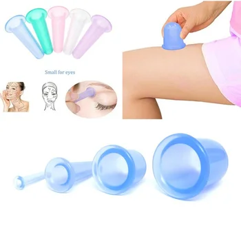 

Medical Household Cupping Body Massager Silica Gel Professional Pumping