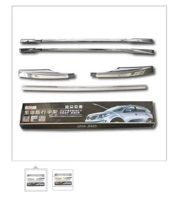 09-12 models Sportage / IX35 erected Intech luggage rack car roof full plating refit |
