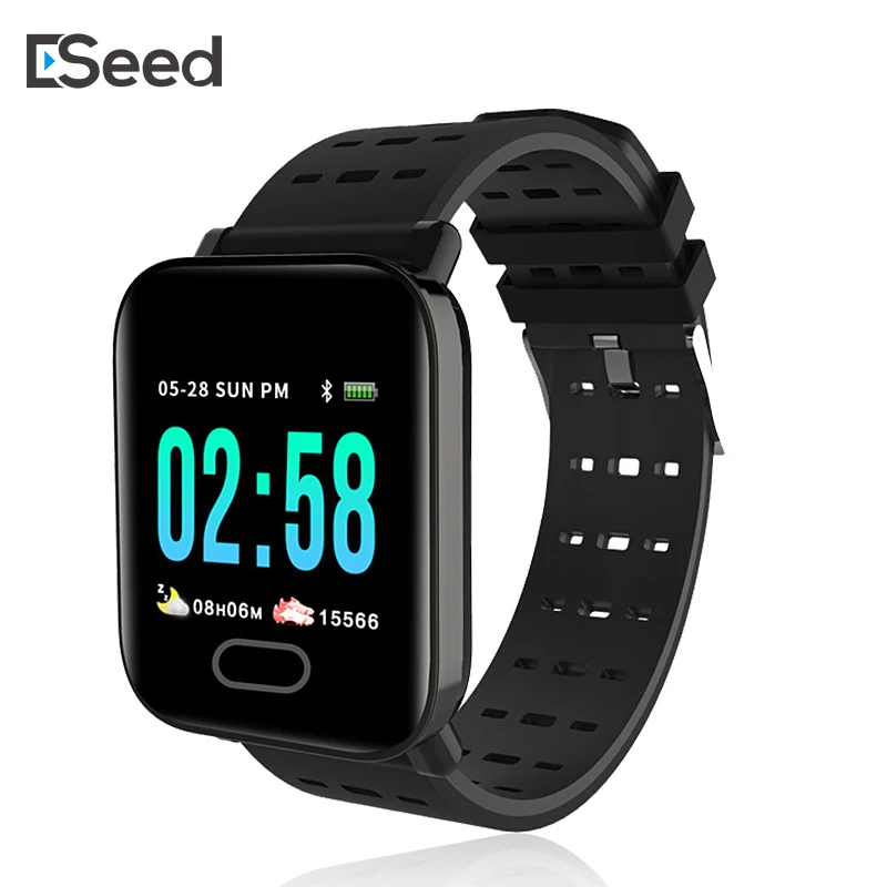 Смарт часы ESEED A6 сенсорный экран montoring Smartwatch в реальном времени IP67