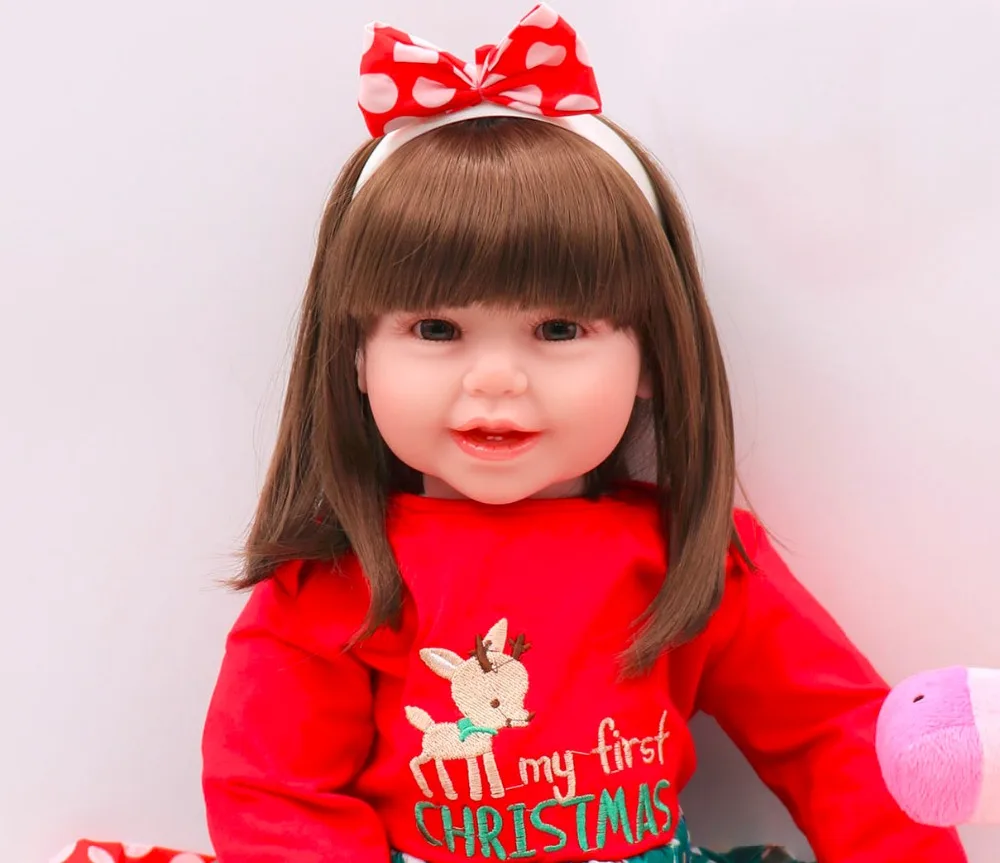 Reborn Baby Doll мягкая силиконовая кукла для девочек Doll|Куклы| |