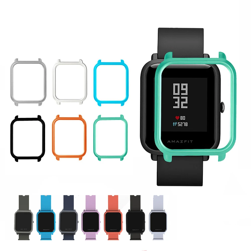 Тонкая рамка PC чехол для Xiaomi Amazfit Bip BIT PACE Lite Молодежные часы защитный чехол для Xiaomi Huami Amazfit Watch