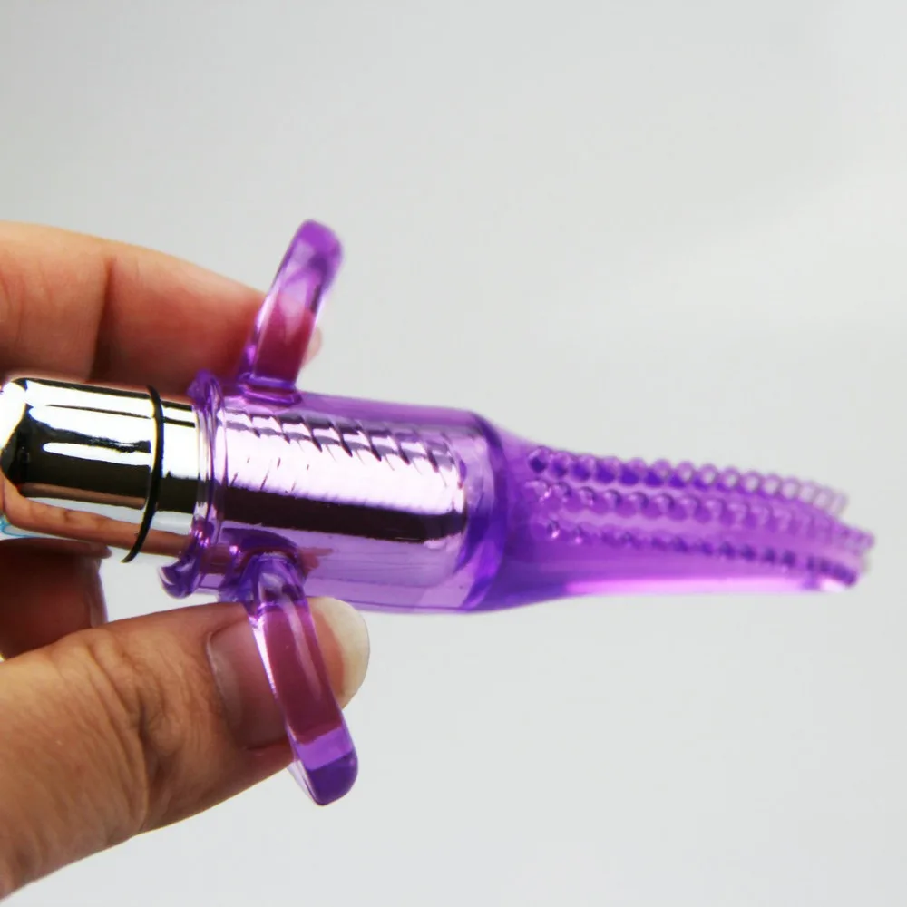 HB090purple G Spot Oral Licking Vibrators  (3)