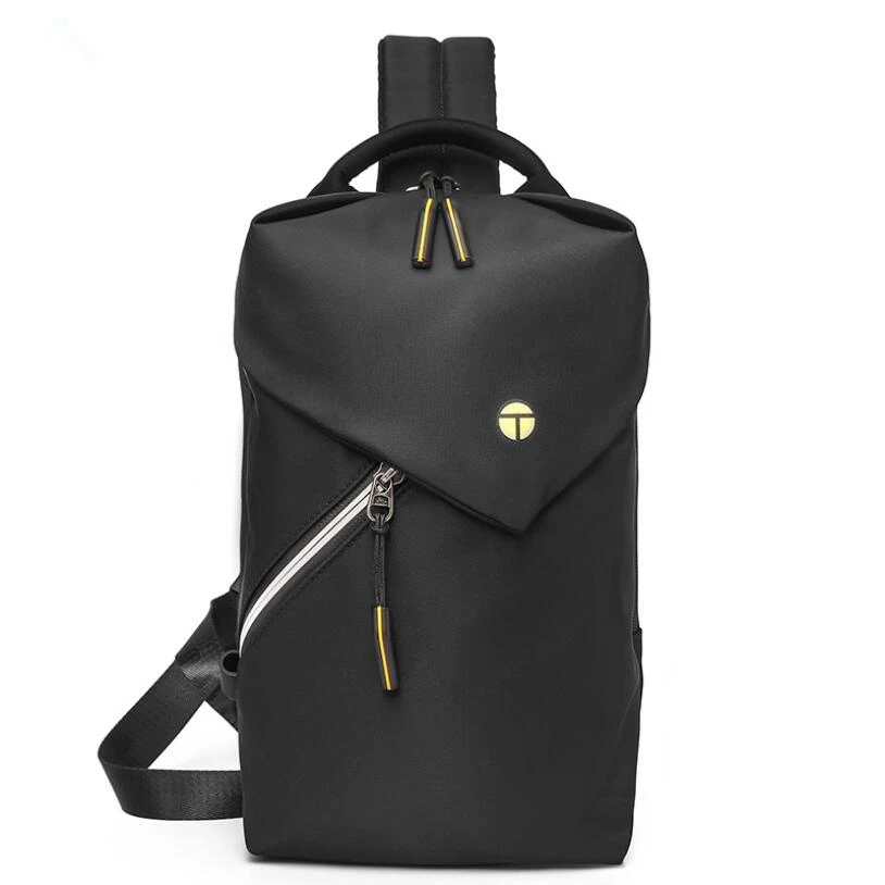 

Men's chest bag simple fashion shoulder bag new sports students street trend Messenger bag