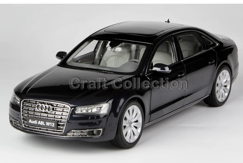 

New 1:18 Scale Kyosho A8 A8L W12 2014 Diecast Model Car Luxury Sedan Valuable Gifts Festival