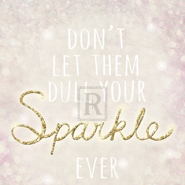 Sparkle Poster Print by Lottie Fontaine (8 x 10)