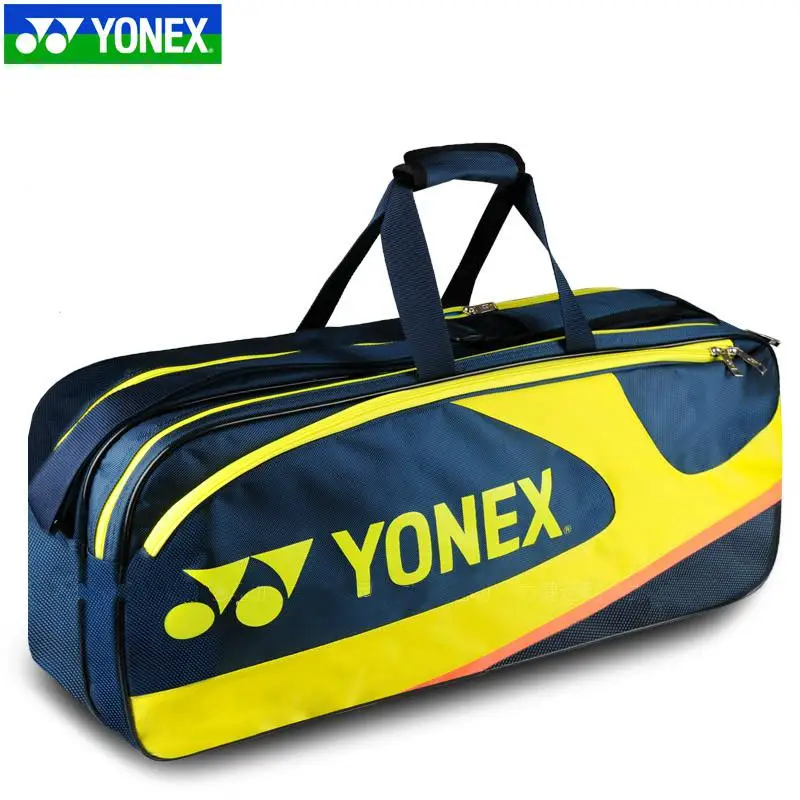 Оригинальная сумка для ракетки для бадминтона Yonex, сумка для тенниса, брендовый рюкзак, Новая Спортивная Многофункциональная Сумка 73*18*31 см - Цвет: BAG7711