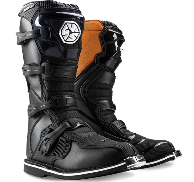 size 6 5 12 MBM001 Scoyco Waterproof Breathable MId calf Leather Dirt Bike Atv Ktm Men