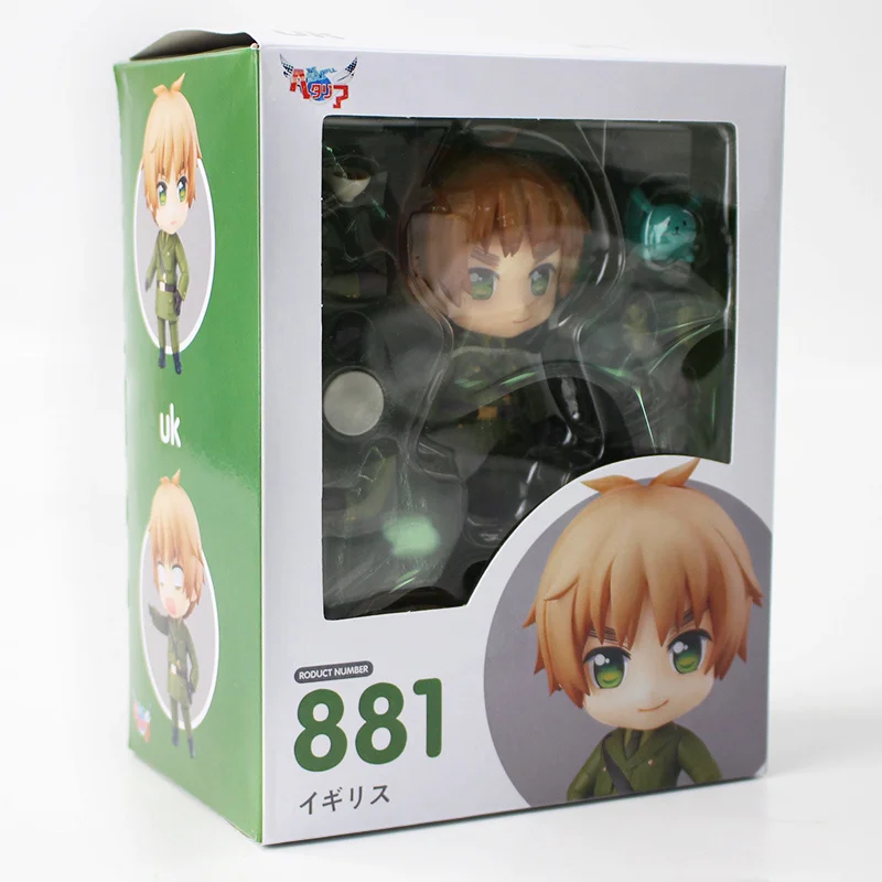 Nendoroid 881 фигурка хеталия древний англичанин британский человек модель игрушки - Цвет: With Color Box