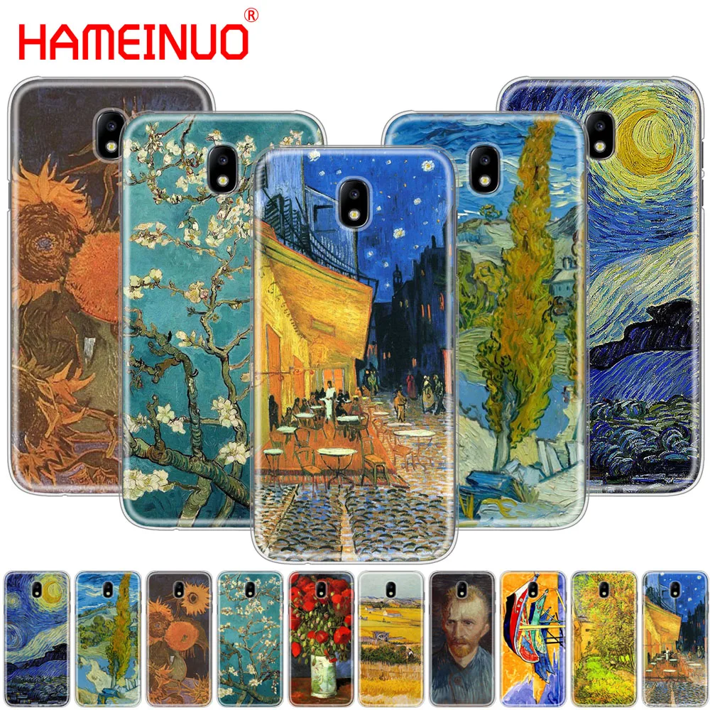 

HAMEINUO Renaissance Van Gogh oil painting cover phone case for Samsung Galaxy J3 J5 J7 2017 J527 J727 J327 J330 J530 J730 PRO