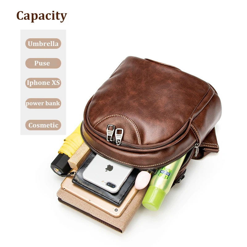 ZROM Women Backpack Female Genuine Leather Backpacks for girls Fashion Teenagers Schoolbag Small Backpack Ladies Shoulder Bags