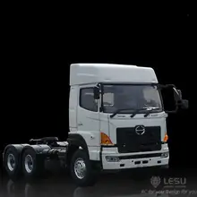LESU 1/14 HN700 6*4 RC трактор прицеп грузовик металлический шасси Модель двигателя Tmy TH02023
